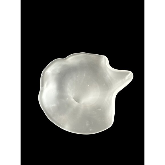 Vintage Jack in the Pulpit 9” white satin frosted vase - Picture 3 of 7